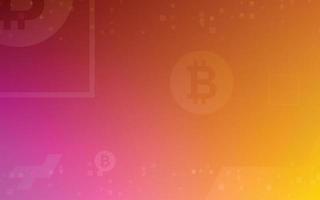 Light and dark background, Bitcoin crypto currency illustration vector for page, logo, card, banner, web and printing.