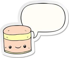 Layer 174 and speech bubble sticker vector