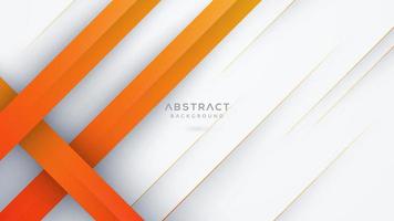 Light background with orange lines vector