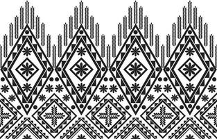 Geometric Pattern Design Black White Pattern for background or wallpaper. tribal pattern vector seamless.Ethnic fabric texture.art print.for home textile,blanket,cushion, clothing and backdrop