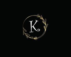 luxury letter logo vector