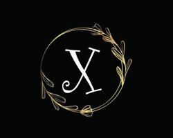 luxury letter logo vector