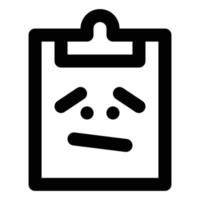 No Tasks, Line Style Icon Empty States vector