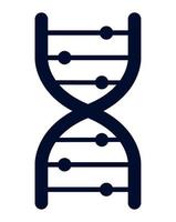 dna structure design vector