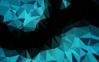 Light BLUE vector polygonal background.