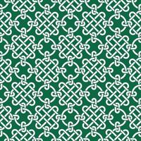 Celtic Knot Seamless Pattern Background vector