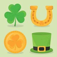 icons st patricks day vector