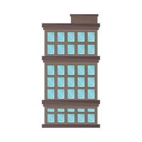 building block tower vector