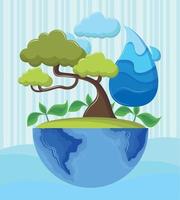 world water day design vector