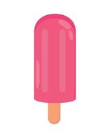 ice cream in stick vector