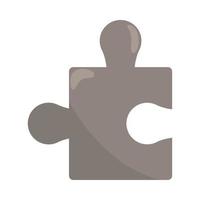 puzzle jigsaw piece vector