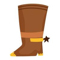 country boots icon vector