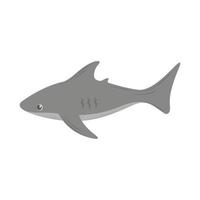 shark sea life vector