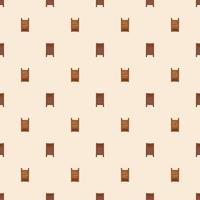 Mailbox engraved seamless pattern. Vintage letterbox in hand drawn style. vector