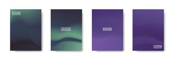 Set of abstract background with beautiful gradation color, colorful background for poster flyer banner backdrop.vertical banner.cool fluid background vector illustration