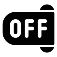 Offline, Solid Style Icon Empty States vector