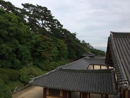 antiguo edificio coreano foto