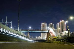 Korea, South Chaungcheong Province, Cheonan Night View photo