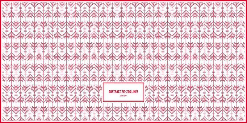 abtract thin zig-zag line pattern