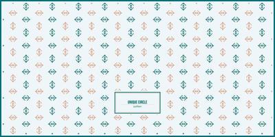 multiple circle unique design pattern vector