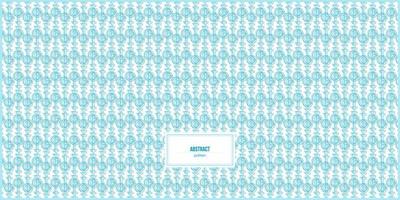 beautiful blue abstract shape pattern vector