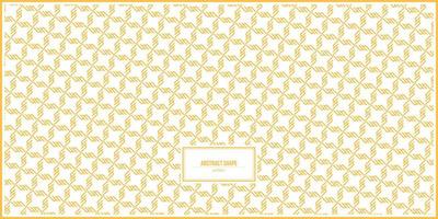 abstract pattern design with dominant yellow color vector
