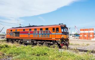 locomotora eléctrica diésel foto