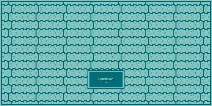 random shape pattern lined horizontaly vector