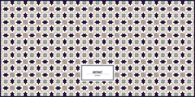 abstract shape pattern with colorful theme vector