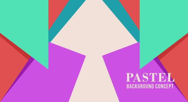 abstract colorful background with space, Pastel color template design vector