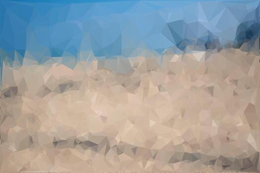 Abstract mosaic triangle pattern background. vector