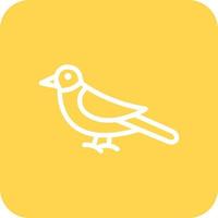 Bird Vector Icon Design Illustration