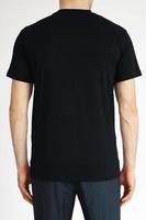 men's t-shirts mockup. Design template.mockup copy space photo