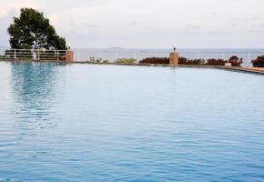 Tranquil swimming pool. photo