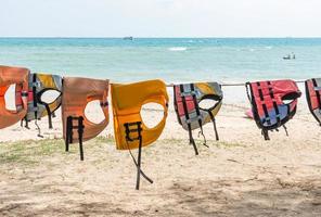 Colorful life jacket photo