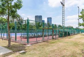 pequeño campo de fútbol foto