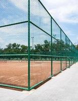 Tennis clay court photo