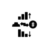 Finance themed icons free vector