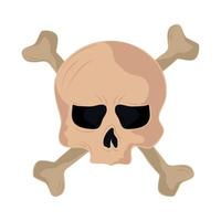 skull and bones vector