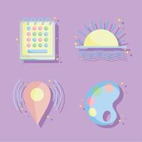 icons set design vector