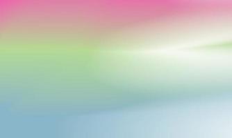 Beautiful gradient background pink, green and blue smooth and soft texture vector