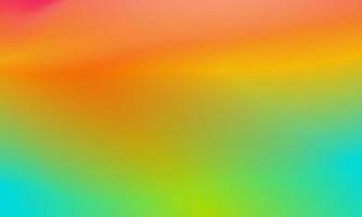 Beautiful gradient background blue, orange, yellow and green smooth and soft texture vector