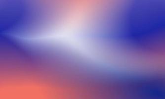 Beautiful gradient background orange, blue and white smooth and soft texture vector