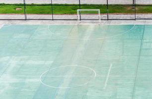 Urban football field photo