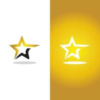 Star icon template vector