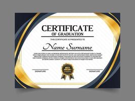 Education Graduation Certificate vector