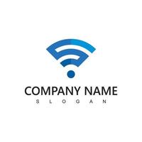 Wireless Company Logo Template Strong Wireless Concept Using Letter S And Wireless Icon vector