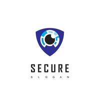 Secure Logo Template vector