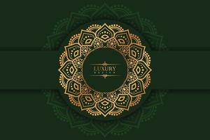 Luxury Golden Ornamental Mandala Background Vector Design. decorative mandala for tattoo, Mehndi, Islamic Pattern, Ornament, Art, henna, Indian Pattern, print, poster, cover, brochure, flyer, banner