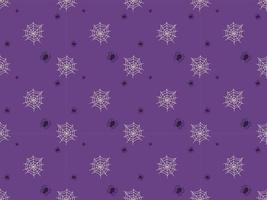 halloween horror bat spider ghost seamless art modern pattern background element flat cartoon vector